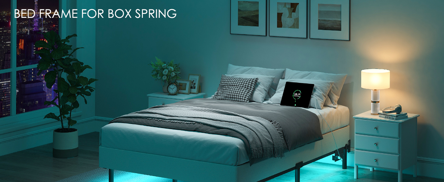 metal bed frame