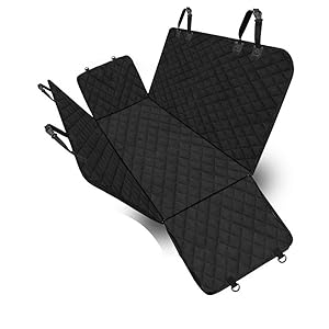 600D Heavy Duty Scratch Proof Nonslip Pet Back Seat Covers