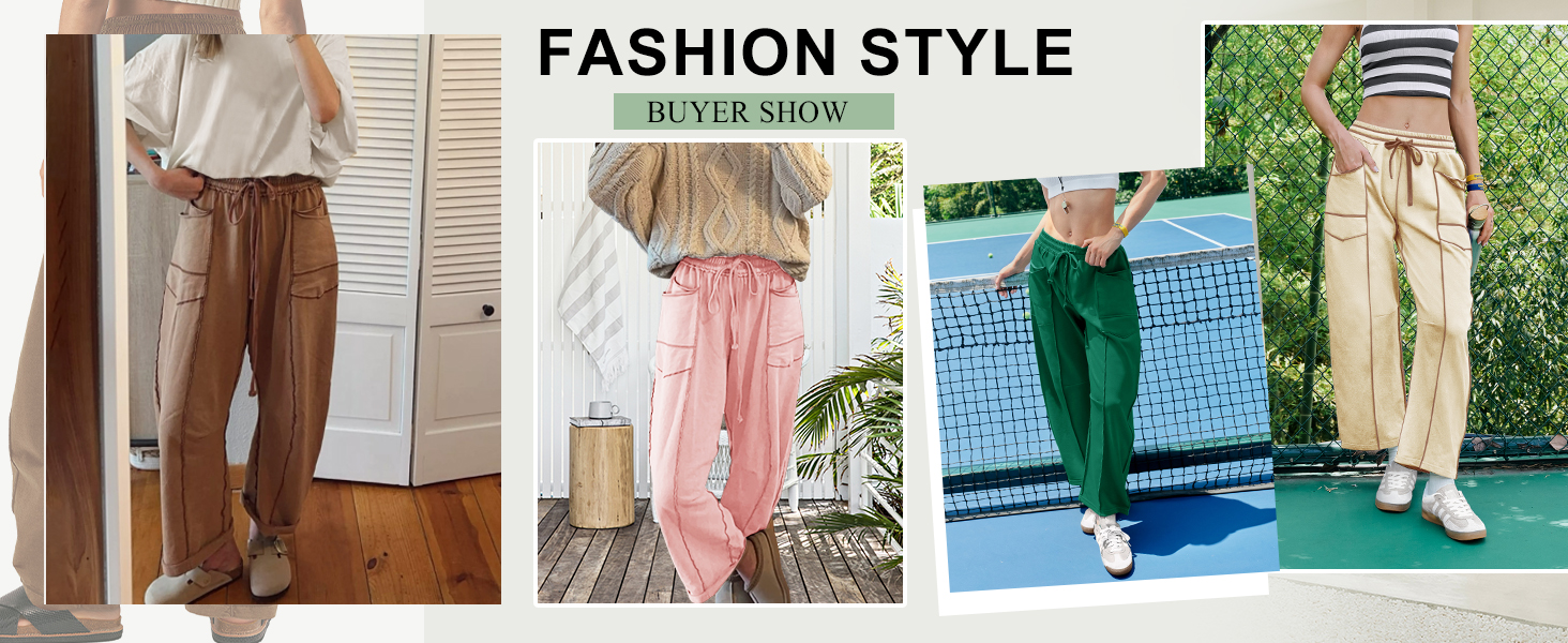 drawstring pants for women