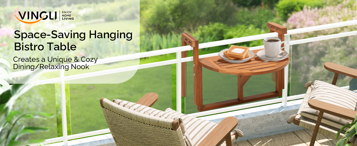 Hanging Balcony Table