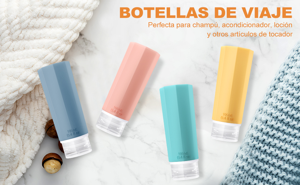 BOTELLAS DE VIAJE