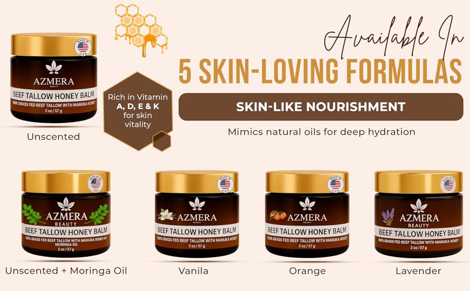 Rich in vitamin A, D, E & K for skin vitality