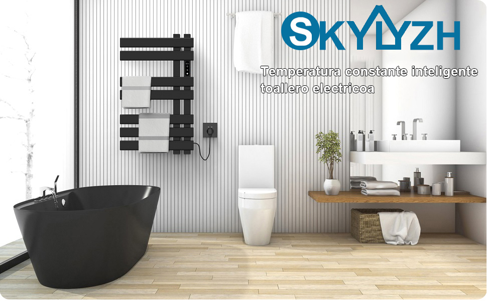 SKYLYZH Radiador Toallero Eléctrico, Toallero Baño Radiador ...