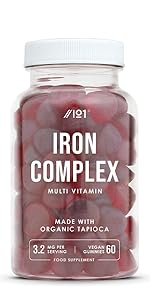 Iron Complex Gummies - 3200mcg