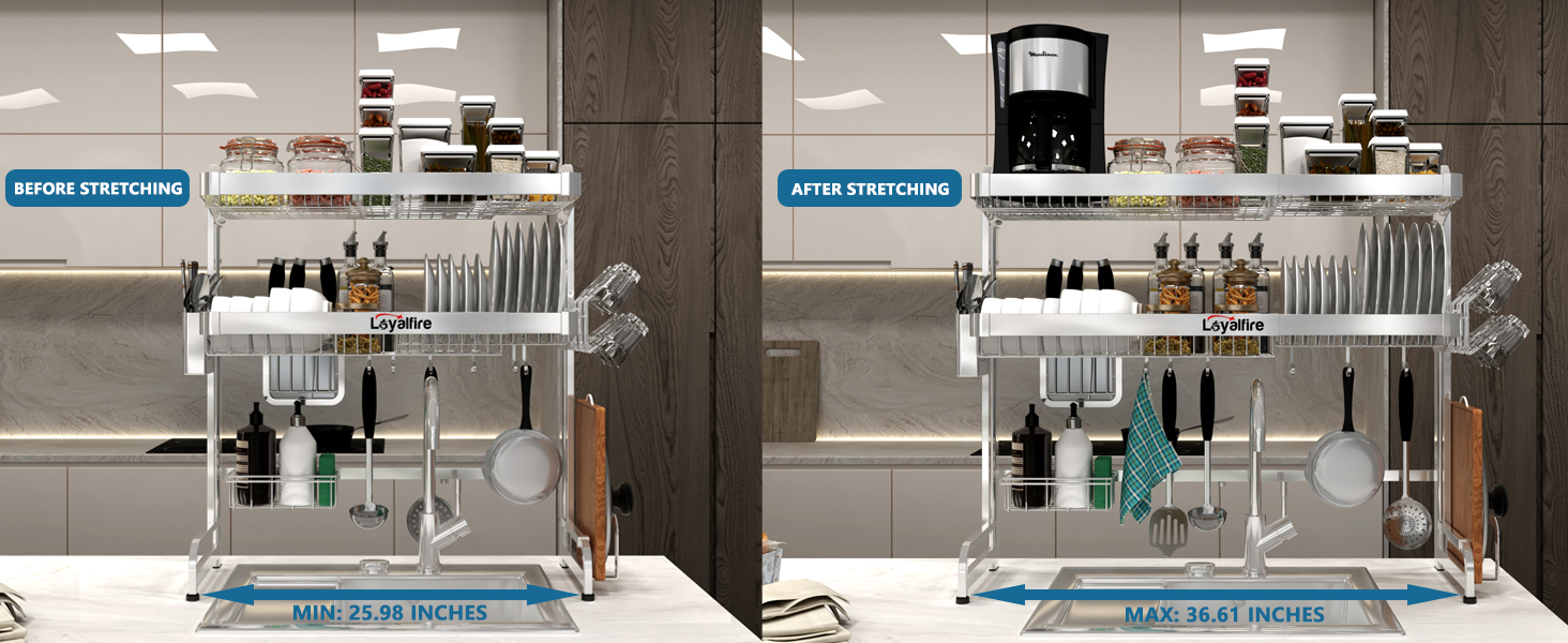 Over Sink Dish Rack