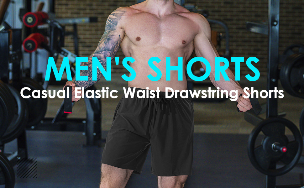 2 Pack Mens Running Athletic Shorts for Men's Lightweight Workout Gym Shorts Quick Dry Hiking Basketball 2 MEN'S SHORTS