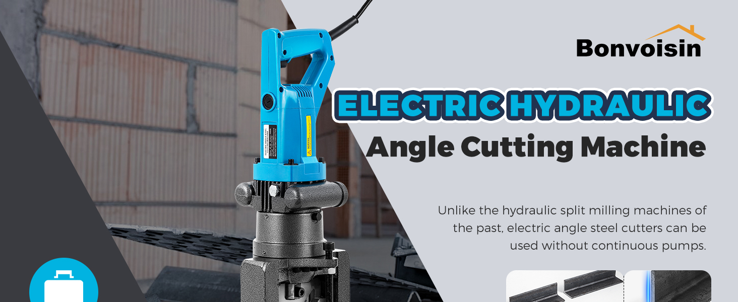 Electric hydraulic angle cutter