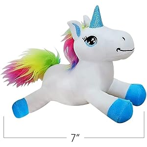 Mini Plush Lying Unicorn Stuffed Toys