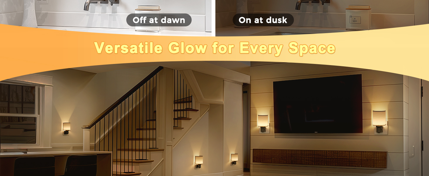 Night Light Plug in Wall
