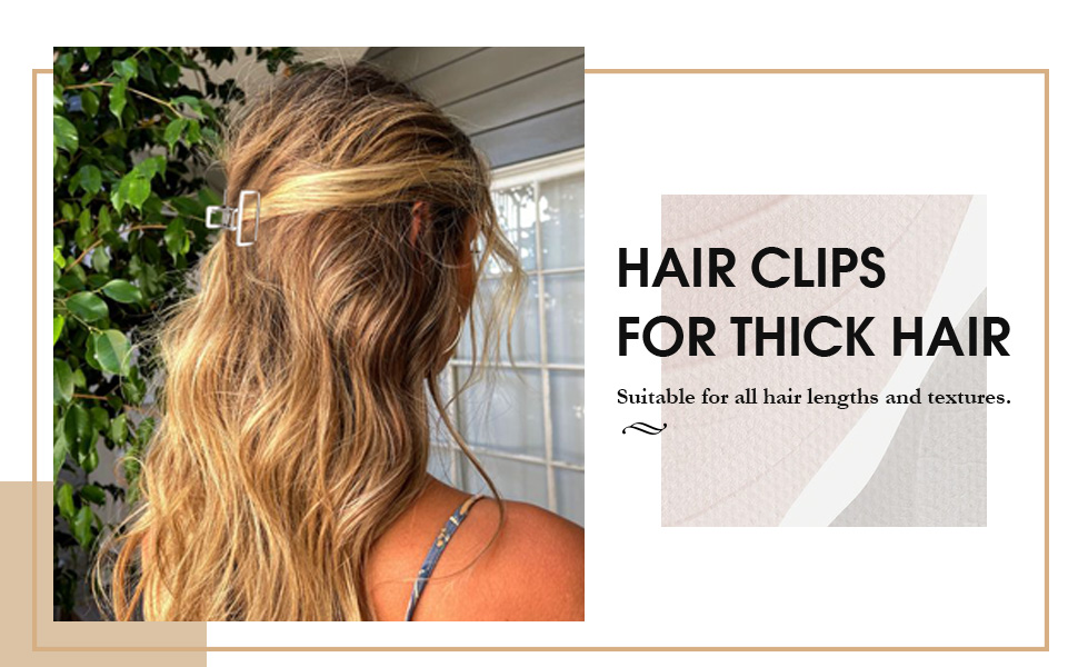 small hair claw clips for hair women