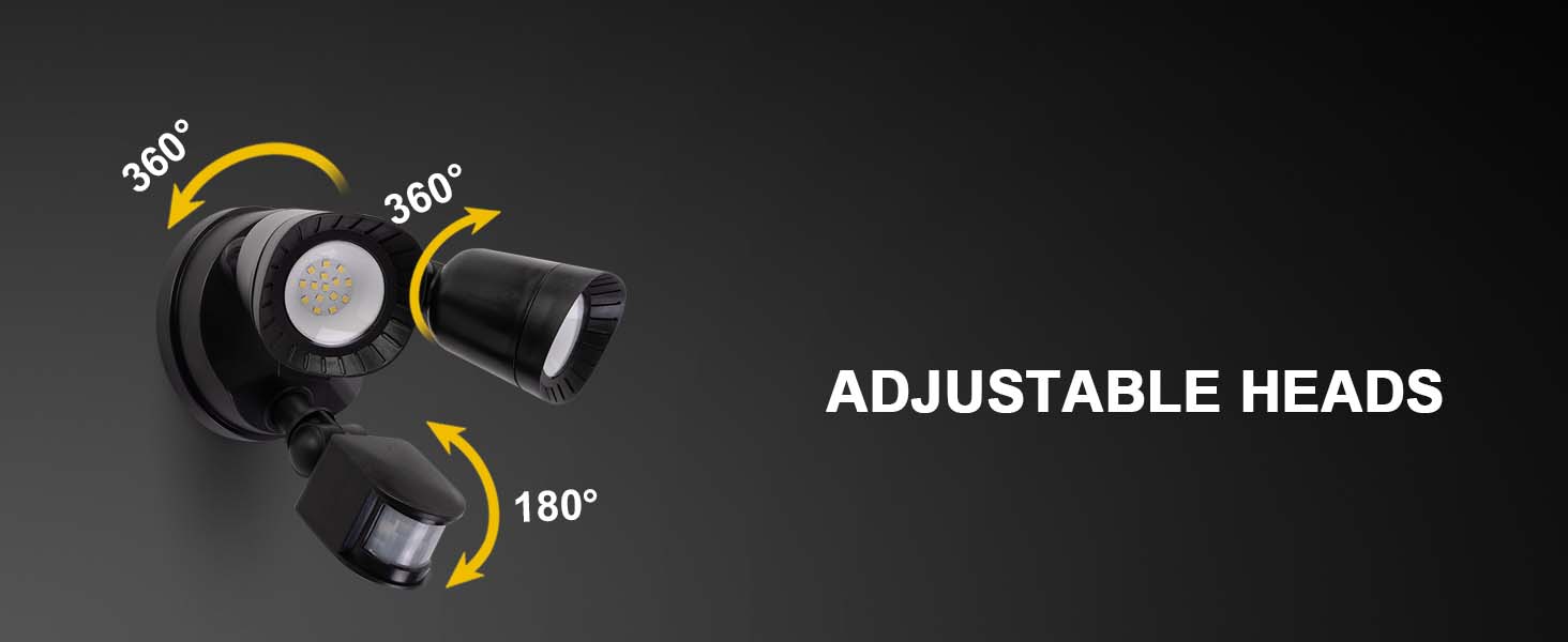 outdoor motion lights for house