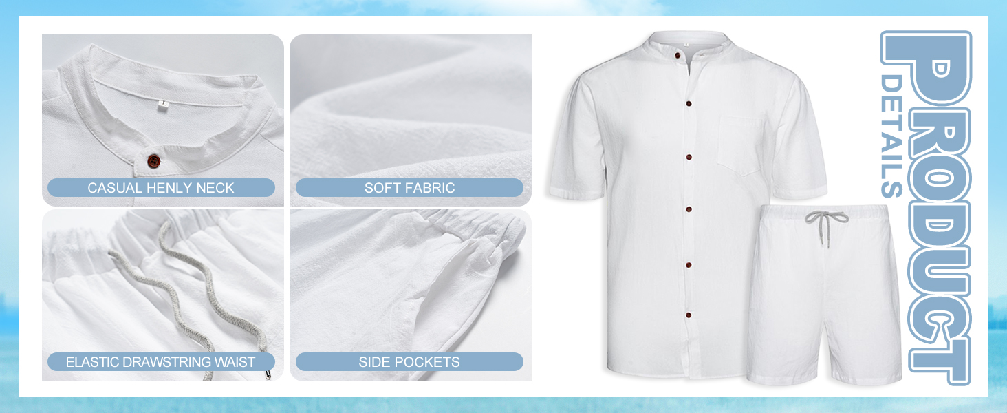 Men's Linen set