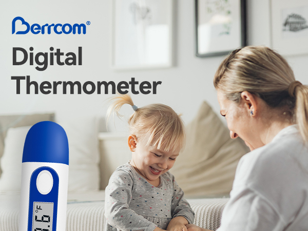 Medical Thermometer with Fever Alarm