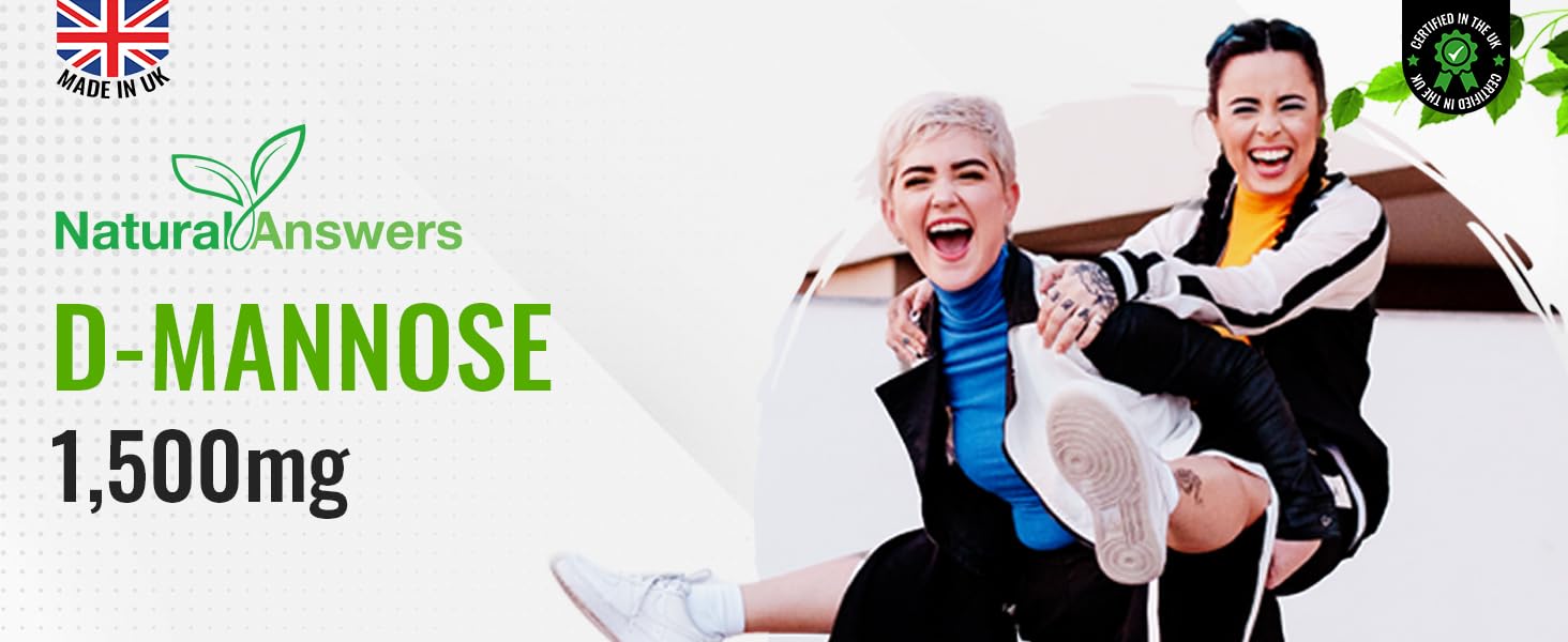 Natural Answers D-Mannose 1,500mg