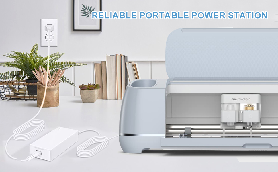 Power Adapter Compatible with Cricut Maker and Cricut Explore Air 2 Cutting Machine