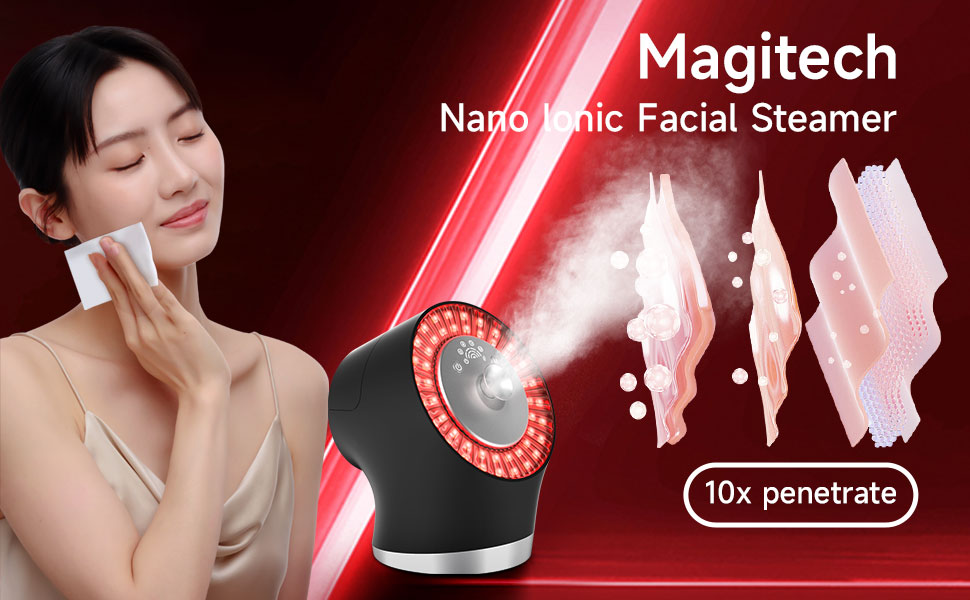 Magitech Facial Steamer 10in1 Smart Steam Dermatologist