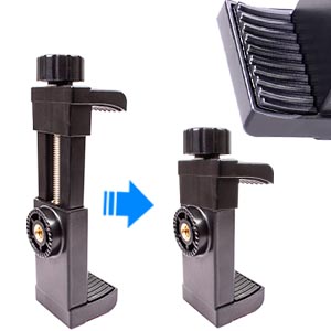 Phone holer clamp