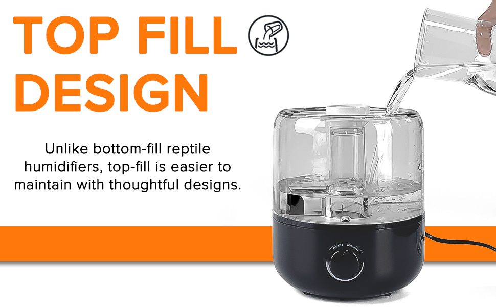 Amazon.com: Reptile Humidifiers Foggers for Terrariums with 2.5L ...