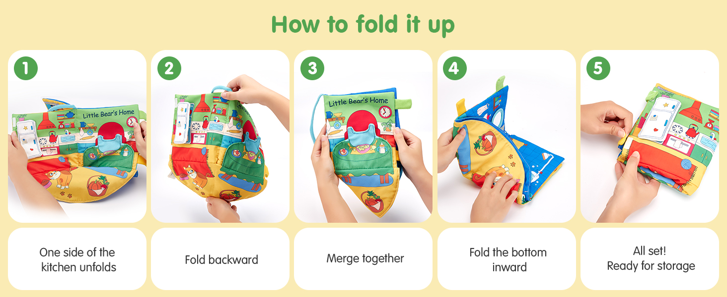 busy book for 1 year old