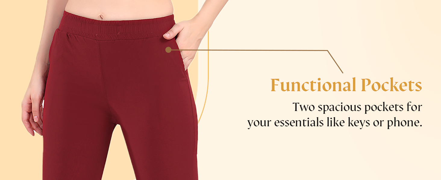 TRASA Women's Soft Cotton Pant