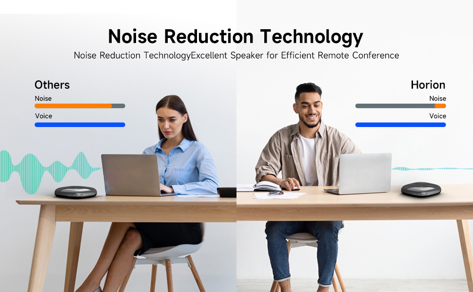 HORION HM5P Conference Speaker with Microphone, Wireless