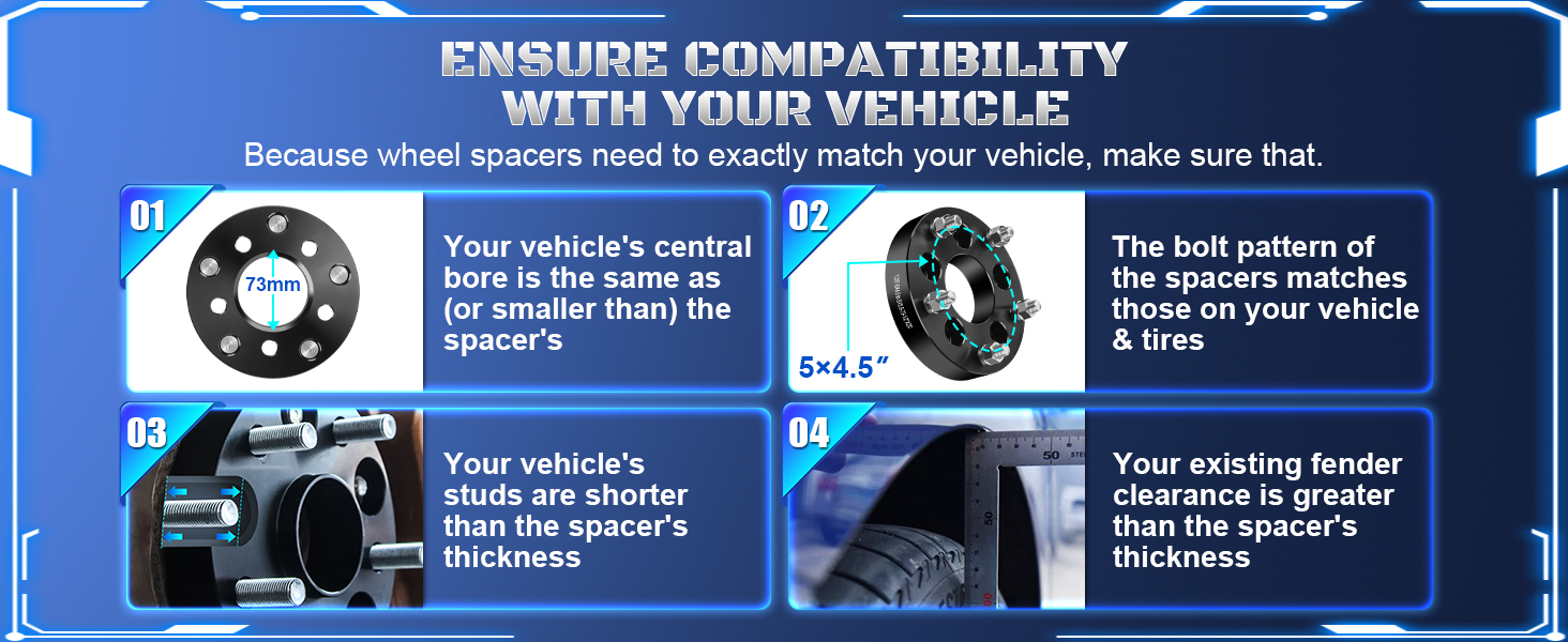 ENSURE COMPATIBILITY WITH YOUR VEHICLE