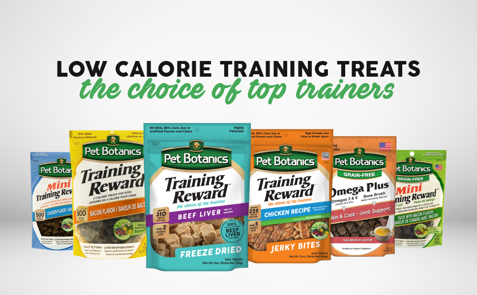 Pet Botanics Freeze Dried Training Rewards Puppy and Dog
