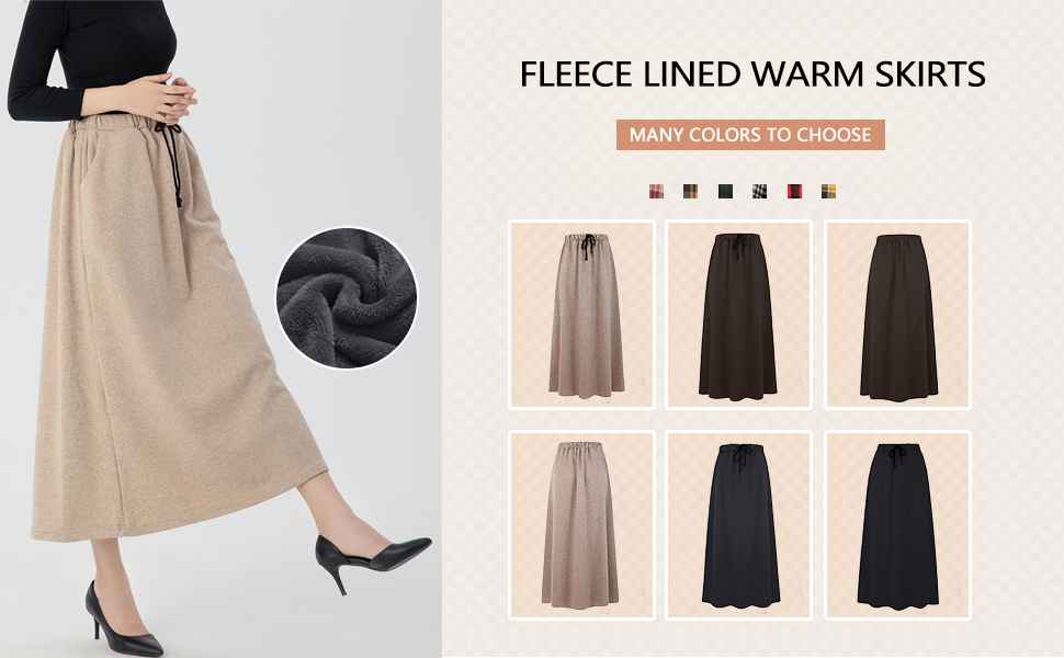 Flight Mode Fleece Long Skirt ecru Sサイズ S11-1-4-S2122-WHITE A-LINE SKIRT 2-2-2