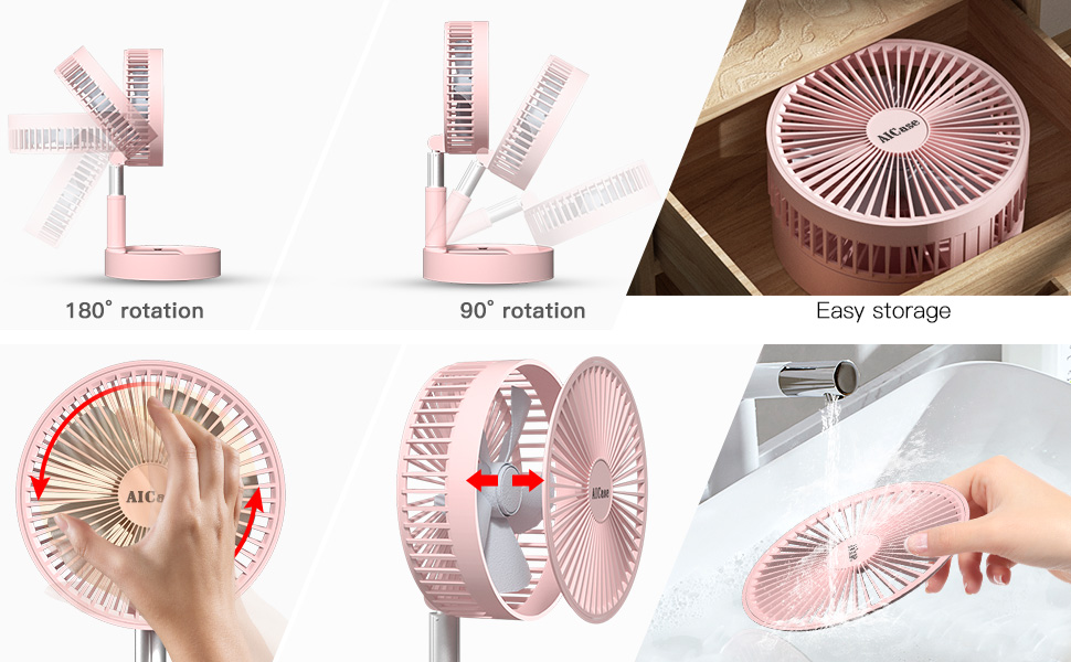 battery powered fan floor fan