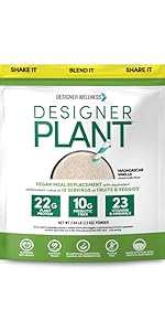 Designer Protein, Designer Wellness, Designer Plant