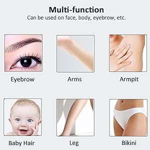 Eyebrow Razor Hair Removal Painless Razors Women Detailer Trimmer Trimmer Lady Shaver Face Body