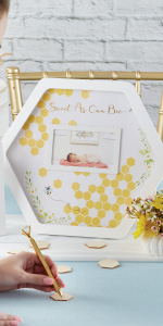 bee guest book alternative