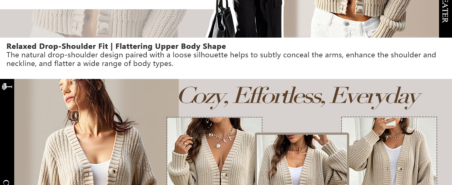 Women’s Chunky Knit Cardigan