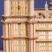 Title 9, ROBOTIME ROKR 3D Houten Puzzel Big Ben met LED ...