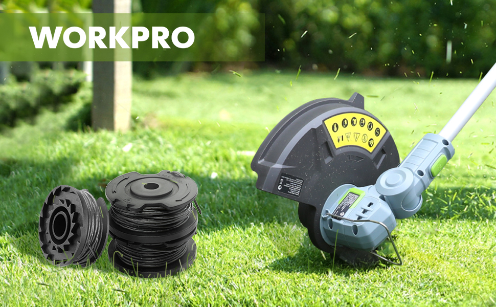 WORKPRO String Trimmer Replacement Line for 20V Cordless