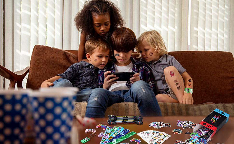 video game party favors