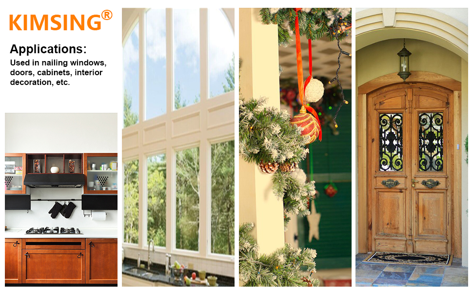 Chinatop Silver P620 23 Gauge 3/4inch Length Pinner Nails Pin Nails