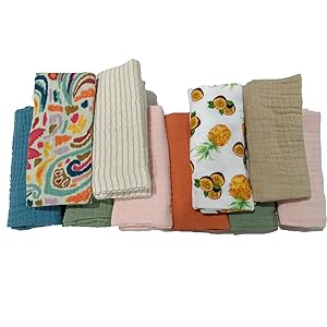 mulltücher baby musselin spucktücher baby bio baumwolle