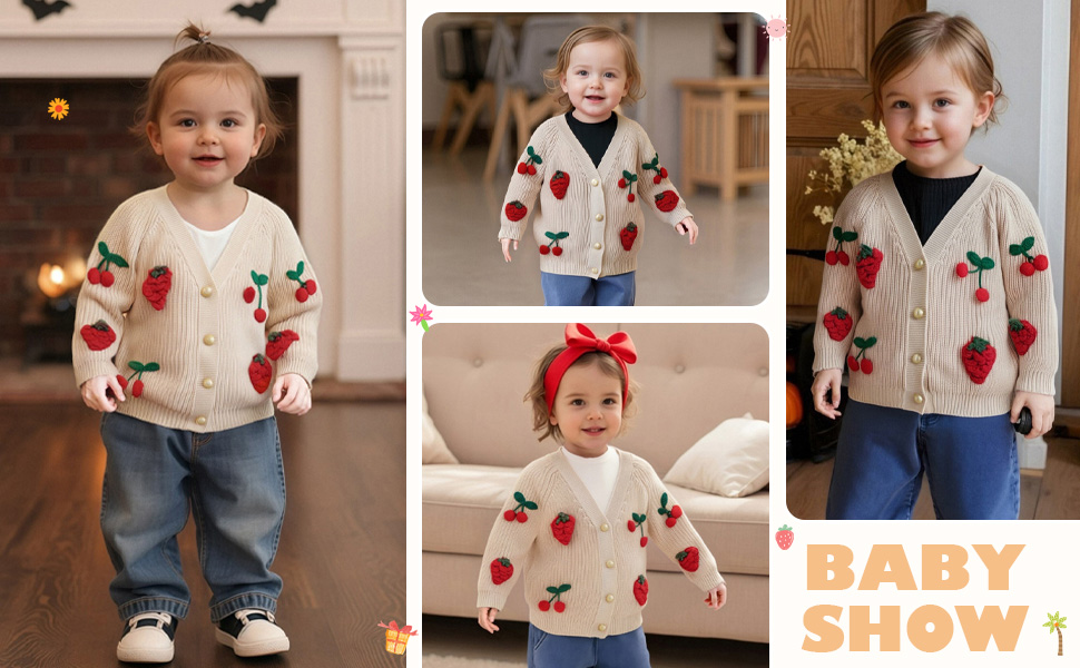 baby girl cardigan sweater