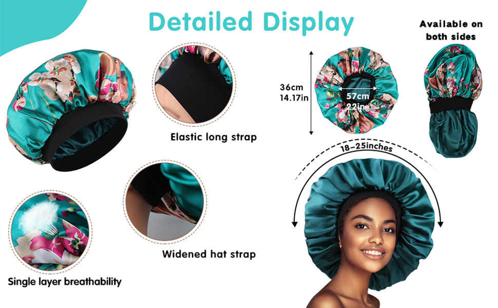 silk hair bonnets