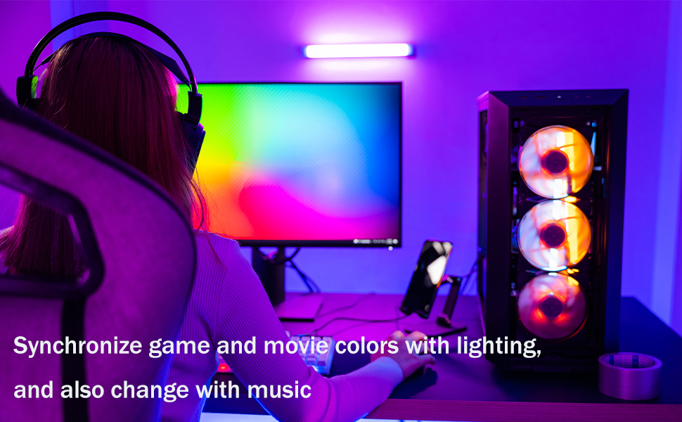 Gaming Monitor LED Backlight