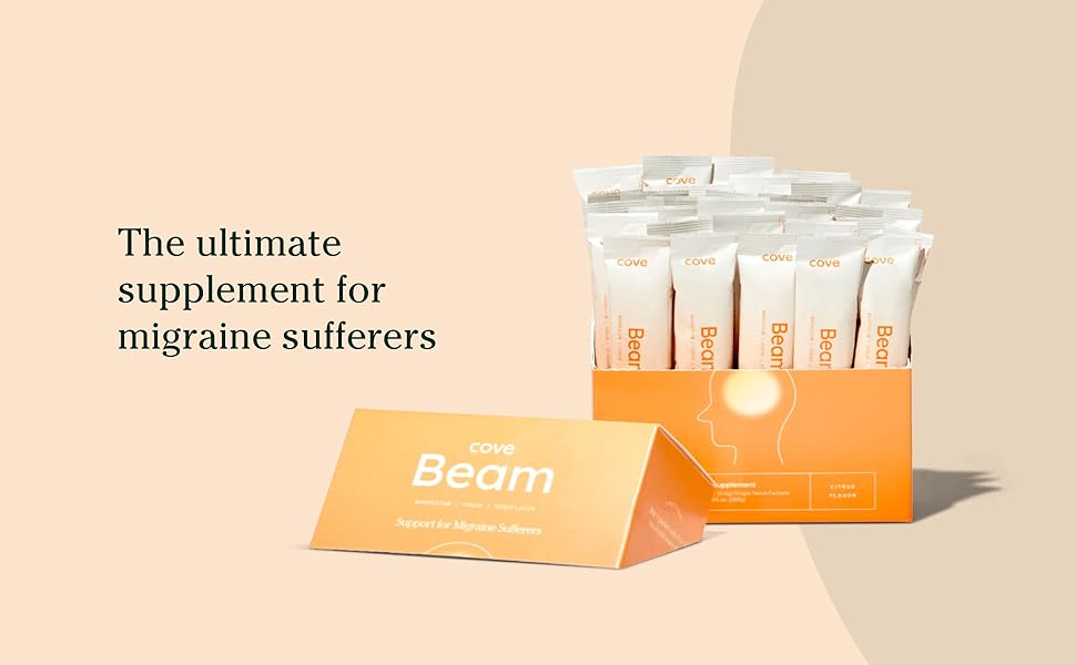 Cove Beam The ultimate supplement for migraine sufferers