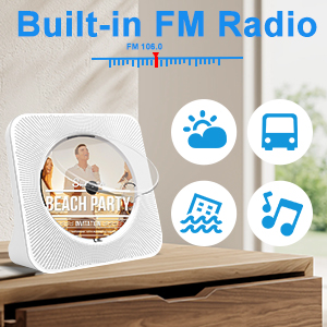 radio with cd player