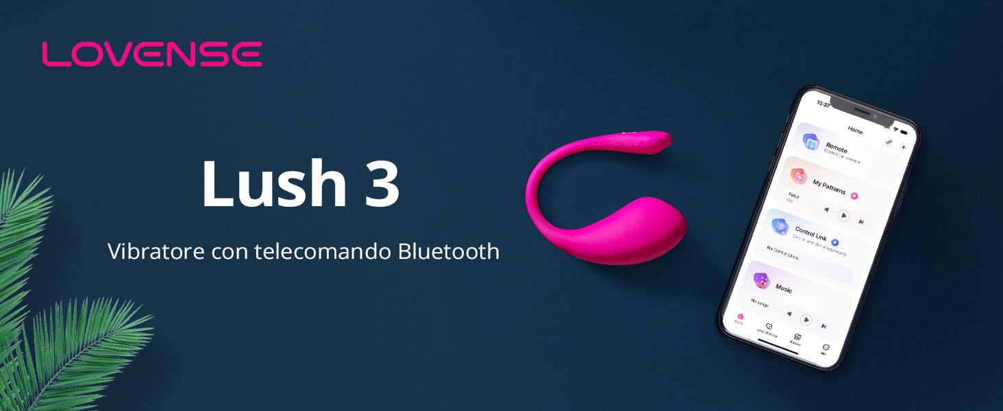 LOVENSE Lush 3 Vibratori Bluetooth App Control Punto G Vibratore a