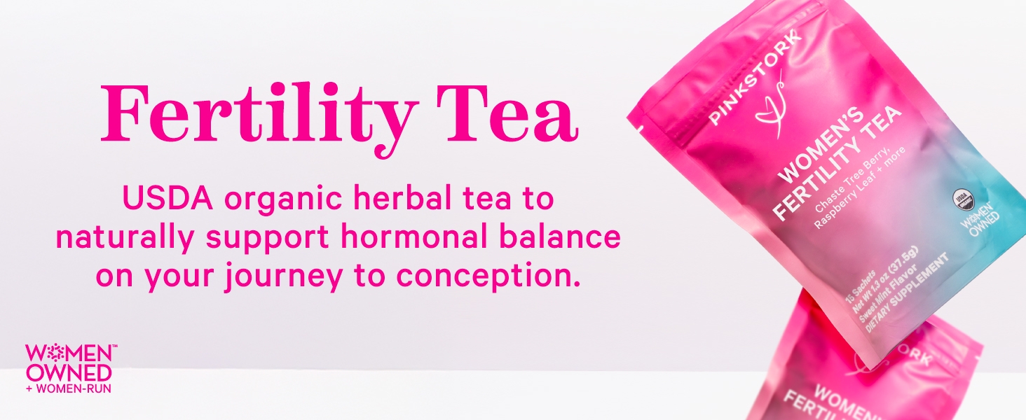 pink stork fertility tea