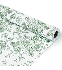 BONHEUR Papier　0329 Amazon.com: JarThenaAMCS Floral Wrapping Paper Mini Roll