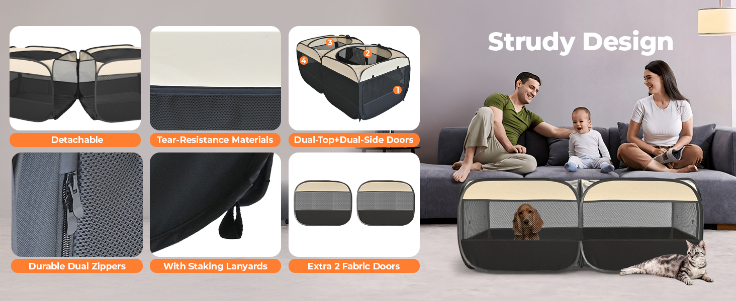 Pet dog cat Playpen dog enclosure kitten tent puppy crates kennel cage