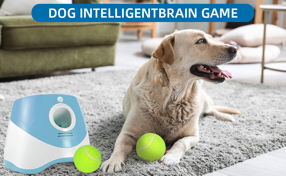 Dog Ball Thrower Launcher,Automatic Ball Launcher for Dogs with 12