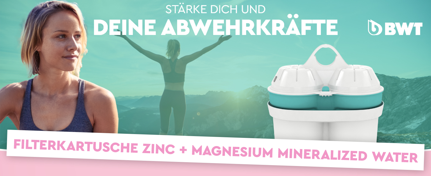 Amazon.de BWT Filterkartusche ZINC + Magnesium Mineralized Water 3