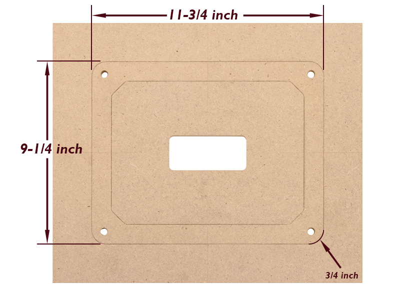 insert plate mounting jig